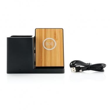 Logo trade reklaamtoote pilt: Ontario RCS taaskasutatud plastist 10 W juhtmevaba laadija