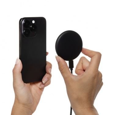 Logo trade meene pilt: Magnapad 15W RCS rplastist magnetiline 3 in 1 laadimisalus