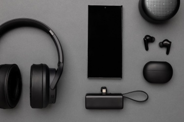 Logotrade reklaamkingid pilt: Powerlink RCS rplastic 3000 mah powerbank USB C pistik