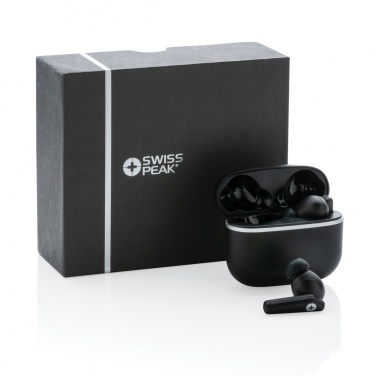 Logotrade firmakingid pilt: RCS taaskasutatud plastist Swiss Peak TWS kõrvaklapid 2.0