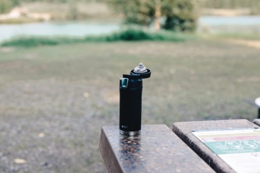 Logotrade ärikingi foto: Swiss Peak Elite vasest termoskruus