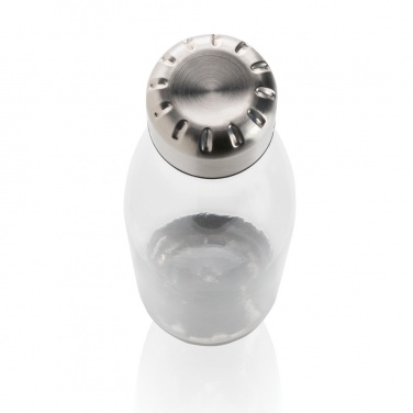 Logo trade meened foto: Lekkekindel veepudel roostevabast terasest kaanega