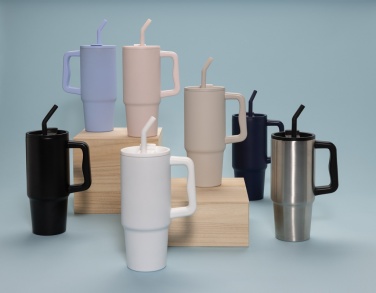 Logotrade ärikingid pilt: Embrace deluxe roostevabast terasest termoskruus, 900 ml