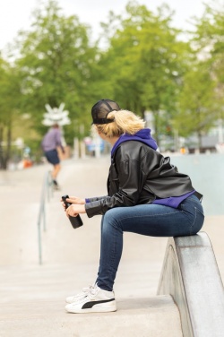 Logo trade reklaamtooted foto: Impact AWARE™ harjatud puuvillane 5 paneeliga autokork 190gr