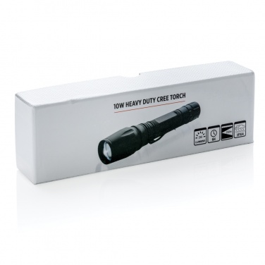 Logotrade reklaamtoote foto: Taskulamp 10W Heavy duty CREE