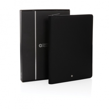 Logo trade reklaamtoote pilt: Tõmblukuga Swiss Peak Heritage RCS rPU A4 portfell