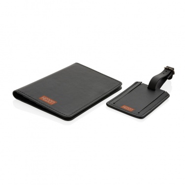 Logotrade firmakingi foto: Swiss Peak GRS taaskasutatud PU reisikinkekomplekt