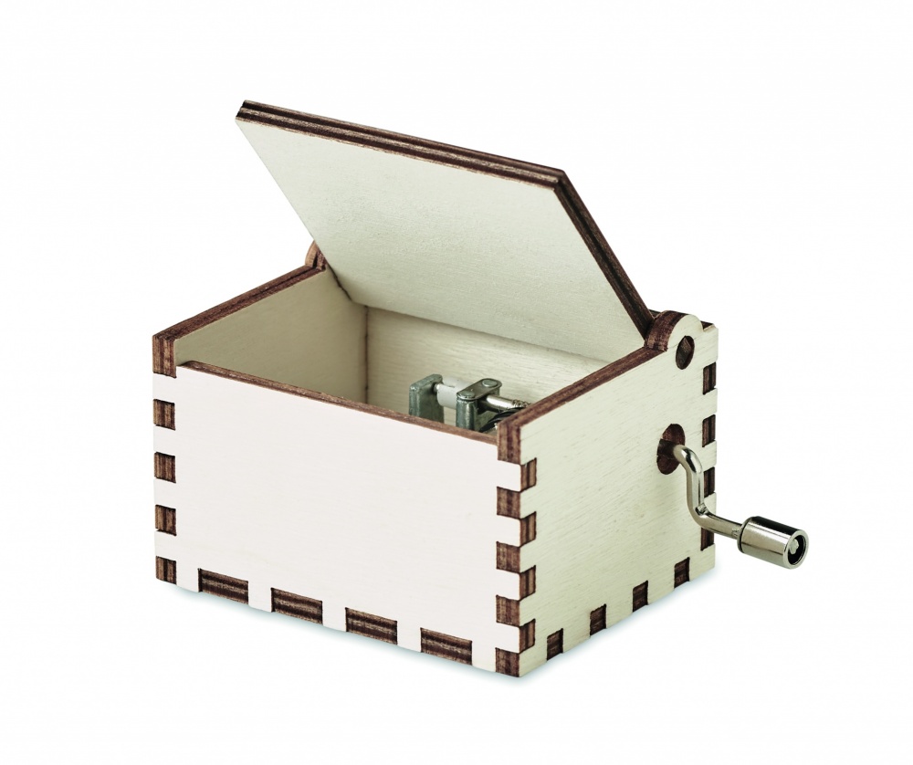 Logotrade reklaamtooted pilt: Puidust jõulumuusika kast