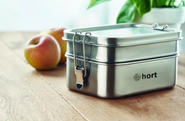 Logo trade reklaamkingid foto: Roostevabast terasest lõunakarp