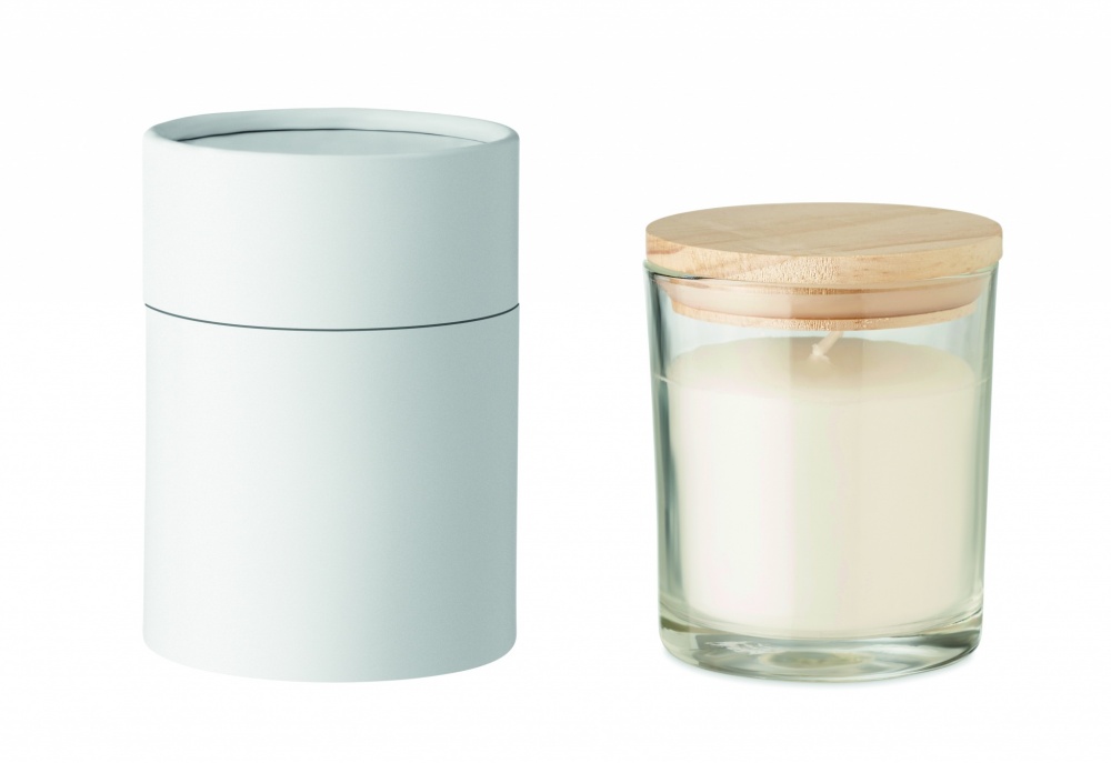 Logotrade ärikingi foto: Vanilli lõhnaga küünal