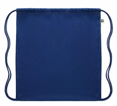 Logo trade firmakingid foto: Taaskasutatud teksast nööriga kott