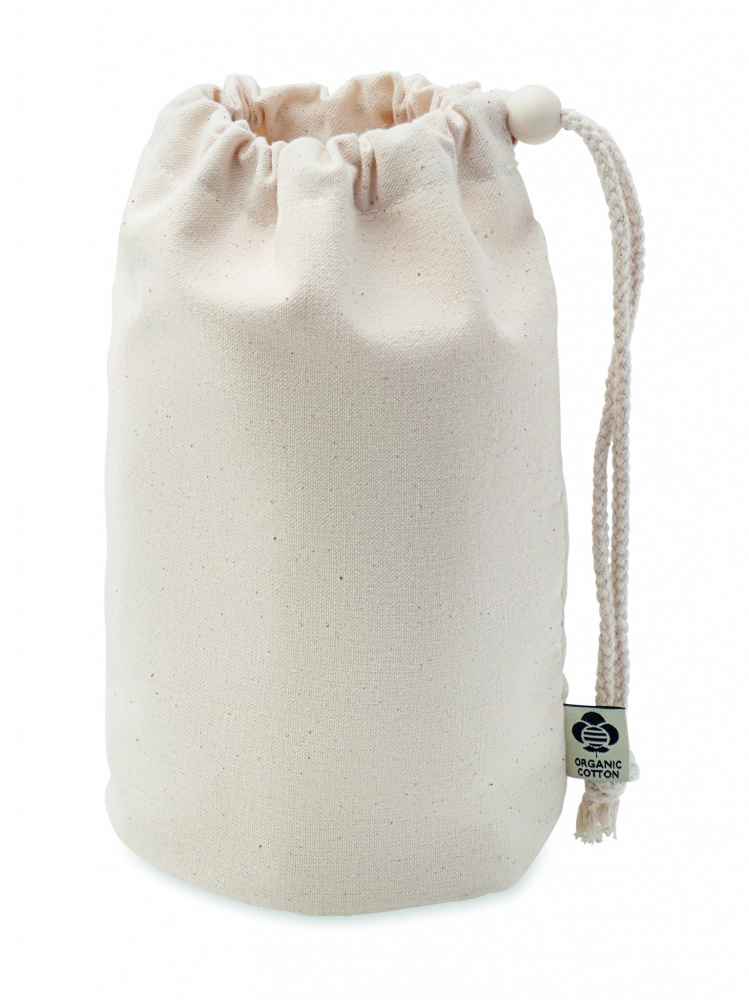 Logo trade ärikingid foto: Väike orgaanilisest puuvillast kott
