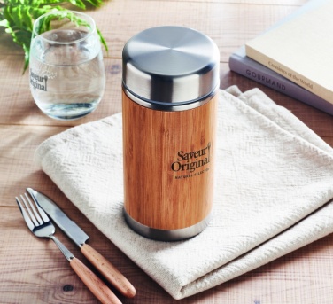 Logo trade firmakingituse pilt: Topeltseintega toidutermos 600 ml