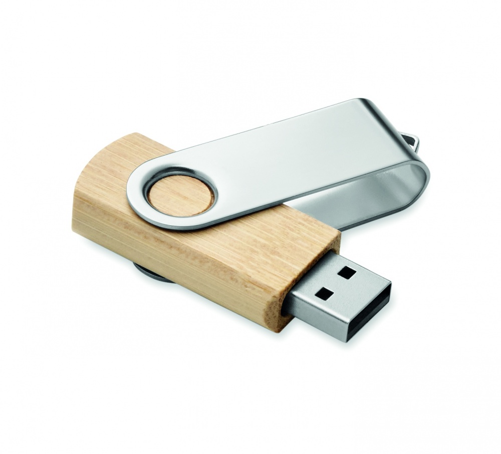 Logotrade reklaamkingid pilt: Techmate bambusest USB 16GB MO6898-40