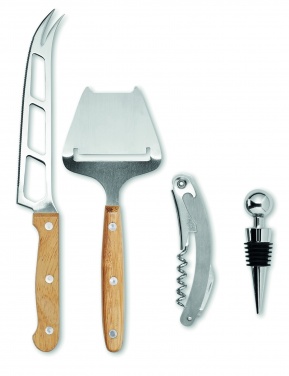 Logotrade reklaamkingi foto: Juustu ja veini komplekt