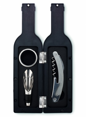 Logo trade reklaamkingid foto: Pudelikujuline veinikomplekt