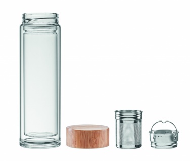 Logotrade reklaamtooted pilt: Kaheseinaline klaaspudel 400ml München