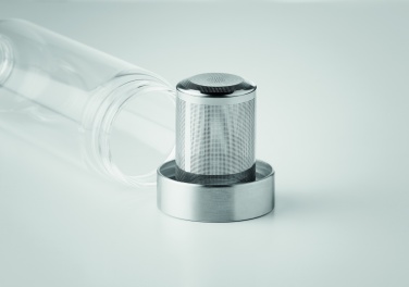 Logo trade firmakingituse pilt: Ühekordse seinaga klaaspudel 500ml