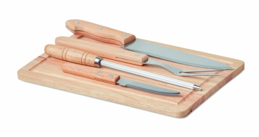 Logotrade firmakingi foto: Komplektis 4 BBQ grillimistarvikut