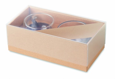 Logo trade ärikingitused foto: Komplektis 2 kahekordse seinaga espressotassid