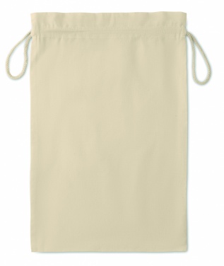 Logotrade meene foto: Suur puuvillane nööriga kott 30 x 47 cm