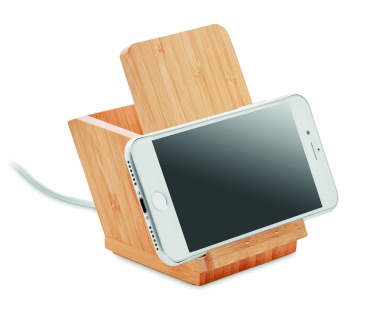 Logotrade reklaamkingid pilt: Juhtmeta laadija pliiatsihoidja 5W BAICOI