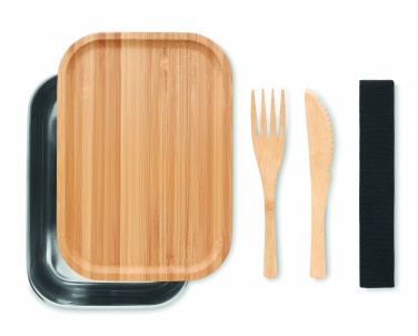 Logo trade reklaamkingid foto: Roostevabast terasest lõunakarp 600ml