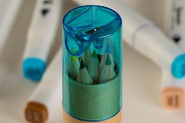 Logotrade reklaamtoote foto: Puidust värvipliiatsid BECKY