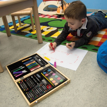 Logotrade reklaamtooted pilt: Suur puidust maalikomplekt MAXI