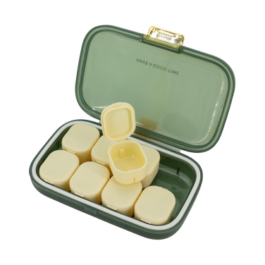 Logo trade ärikingituse pilt: Tabletikarp koos väikeste eraldi karbikestega