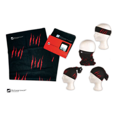 Logo trade firmakingituse pilt: Multifunktsionaalne bandaan BANDANA Schwarzwolf