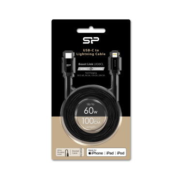 Logo trade reklaamtoote pilt: ANDMEEDASTUSKAABEL Boost Link nailon LK30CL Type C