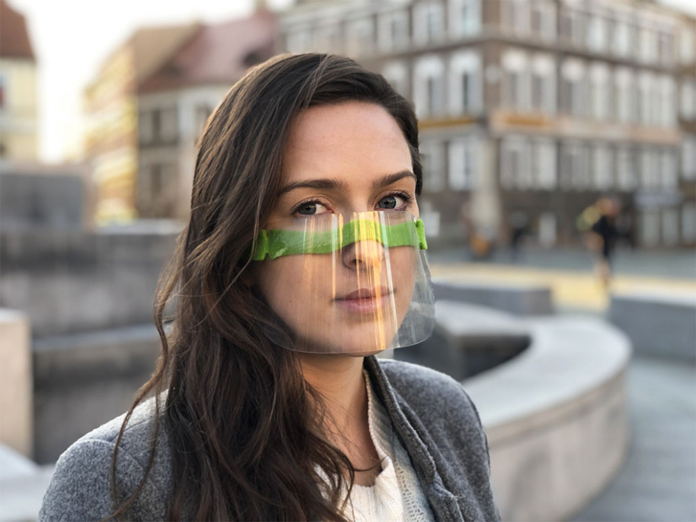 Logotrade firmakingi foto: HESTIA näokaitse - läbipaistev mask suu ja nina jaoks 1452162