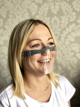 Logotrade reklaamkingid pilt: HESTIA näokaitse - läbipaistev mask suu ja nina jaoks 1452162