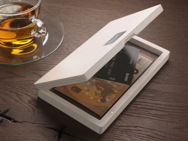 Logotrade firmakingitused pilt: Puidust arvelduskarp 1816121