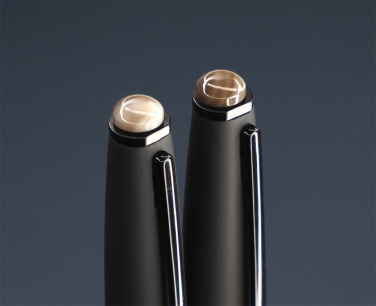 Logo trade firmakingitused foto: Triibuline tulekivi pastapliiatsite komplekt 1284036