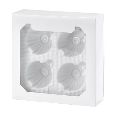 Logo trade firmakingid foto: Jõulukuulide komplekt Ø6 cm - 4 tk, erinevad värvid