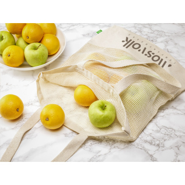 Logotrade reklaamkingid pilt: Natura Organic Mesh Shopper (180 g/m²) ostukott