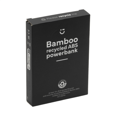 Logo trade firmakingituse pilt: Boru Bamboo RCS taaskasutatud ABS Powerbanki juhtmeta laadija