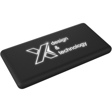 Logotrade reklaamkingituse foto: SCX.design P30 8000 mAh valgustusega päikesepatareiga akupank