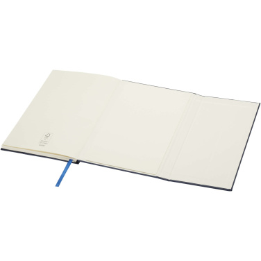 Logotrade reklaamkingitused pilt: Alejandra A5 taaskasutatud plastikust kõvakaaneline märkmik