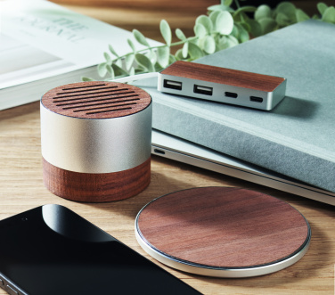 Logotrade reklaamkingituse foto: SOUNEUZ taaskasutatud alumiiniumist kõlar