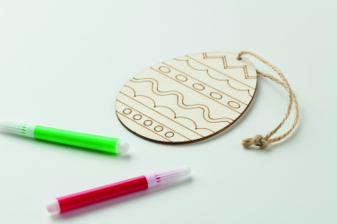 Logotrade reklaamkingid pilt: Puidust munavärvimise komplekt