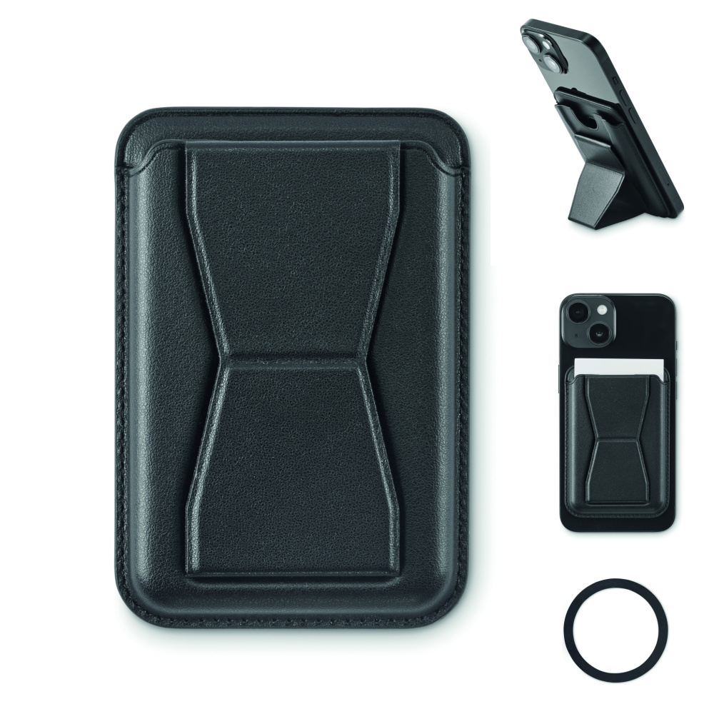 Logotrade reklaamkingituse foto: LEAMAG magnetiline PU kaardihoidja