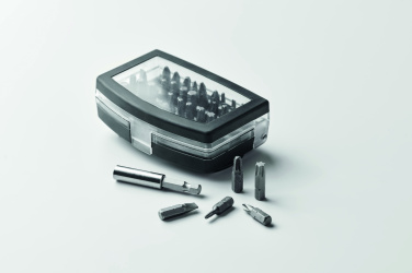 Logotrade reklaamtooted pilt: 32-osaline kruvikeerajaotsakute komplekt SCREY