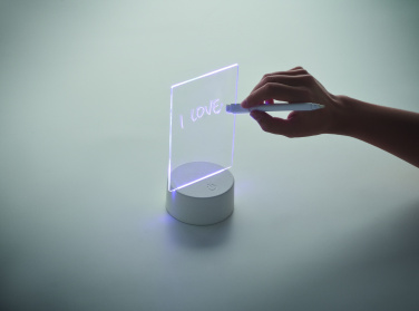Logo trade reklaamkingituse pilt: LEDMEMO valgustatud LED-märkmetahvel