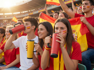 Logotrade reklaamtoote foto: Howler termoskruus käepidemega 700ml