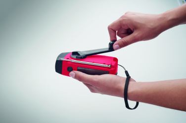 Logotrade ärikingitused pilt: Kaasaskantav SOS raadio LED-taskulampiga ONDA