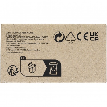 Logotrade liikelahja mainoslahja kuva: Ayo-väriliitusetti, 6 osaa