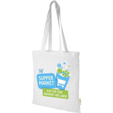 Logotrade mainoslahjat ja liikelahjat tuotekuva: Orissa 100 g/m² organic cotton tote bag 7L